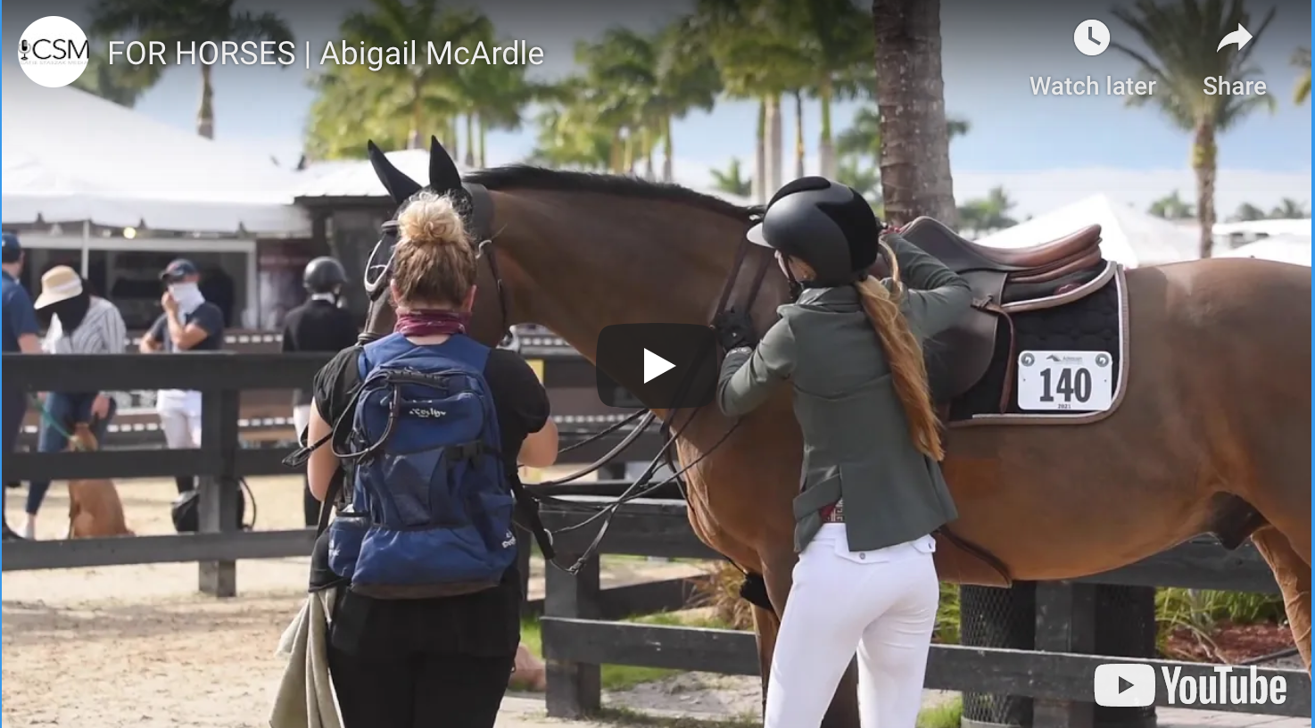 Abigail McArdle: Epitomizing Success By Hard Work in For Horses