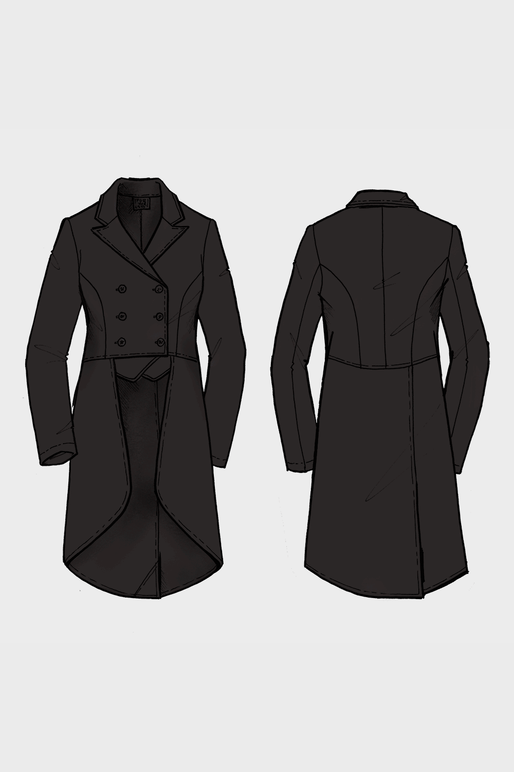 JENNI CUSTOM Tailcoat - For Horses Italy Collections