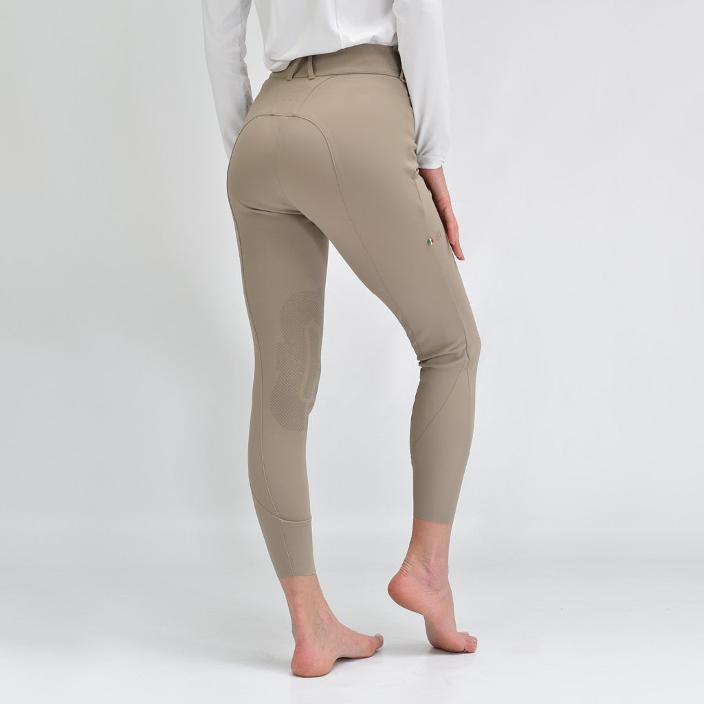 Equestro Pantalon d`équitation femme Zenda Light Beige Horse-riding Equestro Pantalon d`équitation femme Zenda Light Beige Horse-riding