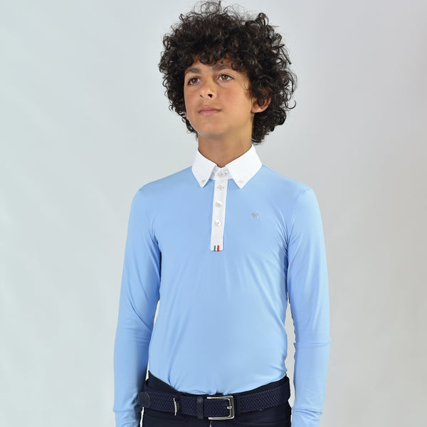 Juniors white long sleeve shirt on sale