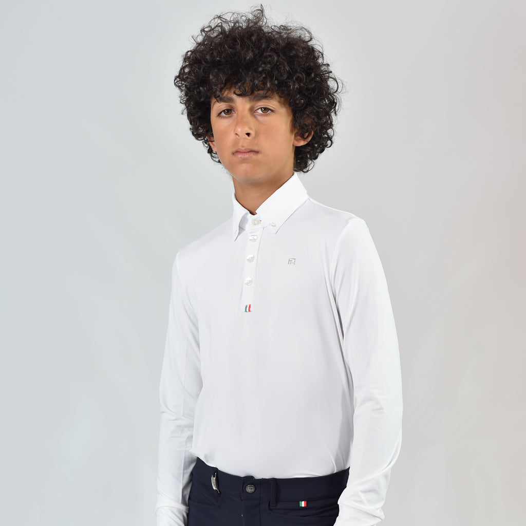 TOBY LONG SLEEVE Show Shirt For Horses Italy Collections