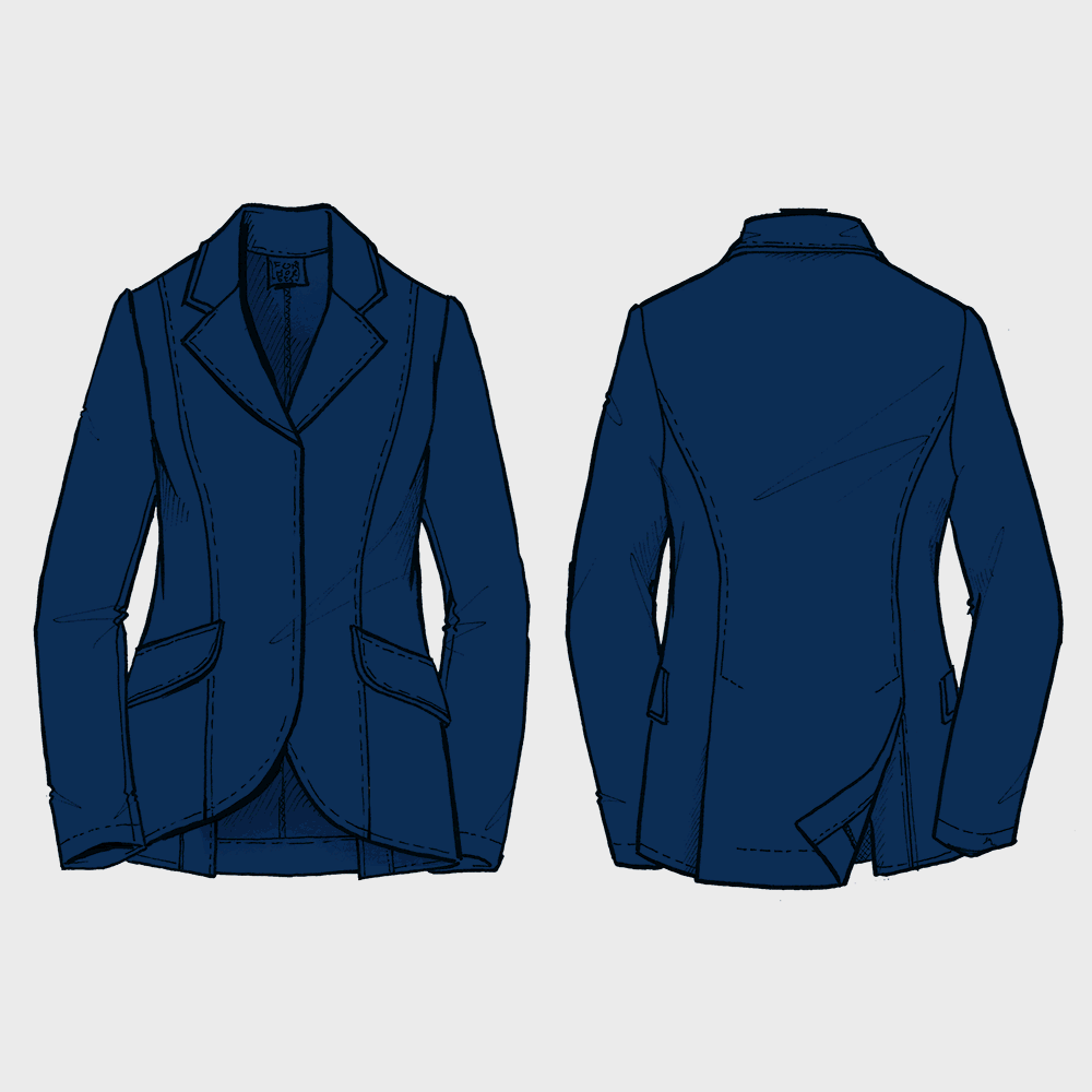 CRISTINA CUSTOM Show Jacket For Horses Italy Collections