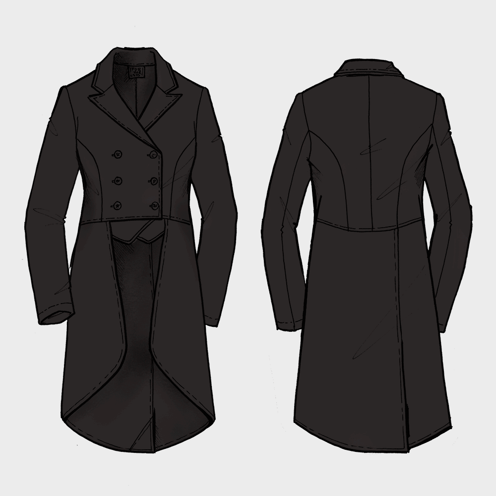 Tailcap Pattern Tailcoat Pattern Women