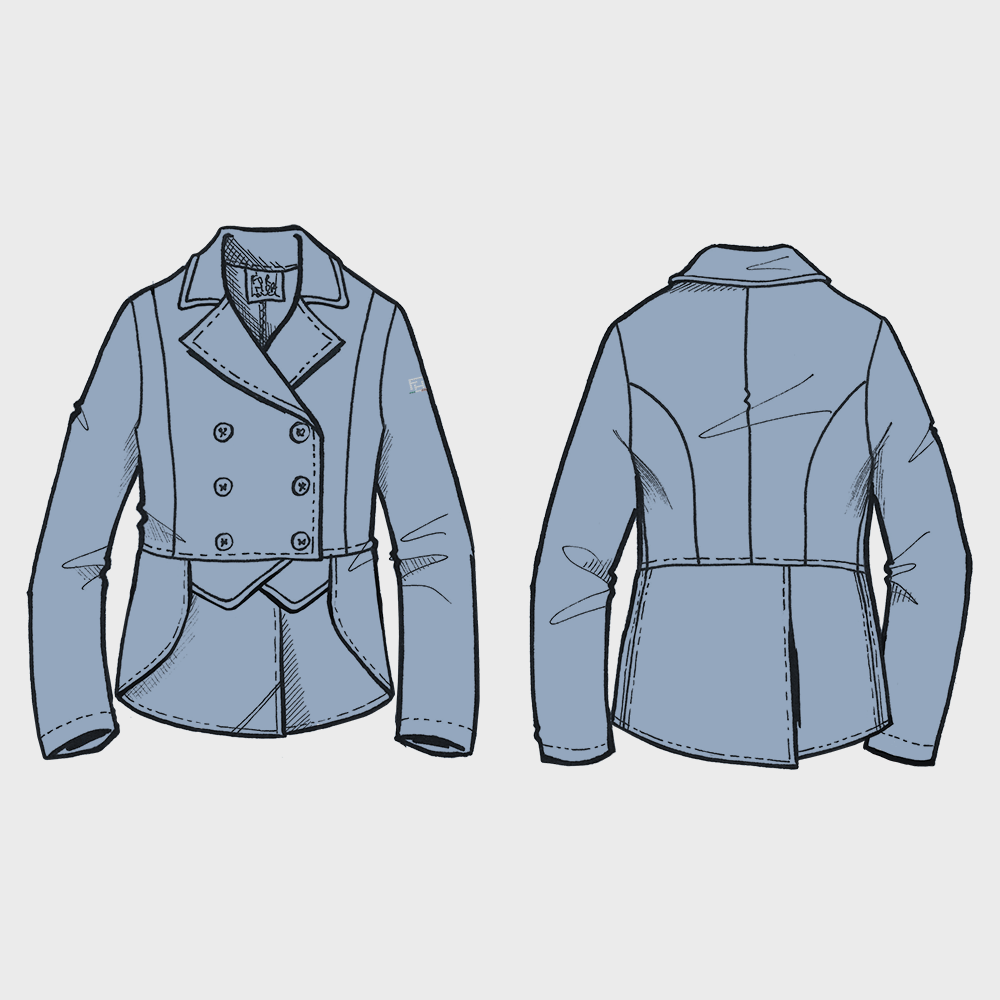 LULU' Junior Tailcoat - For Horses Italy Collections
