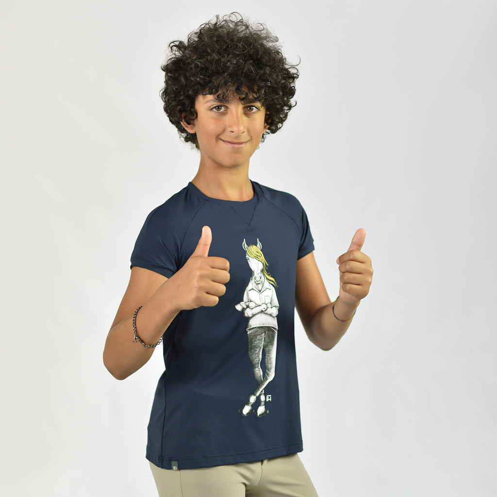 GABRIEL PRINT Unisex Schooling Shirt