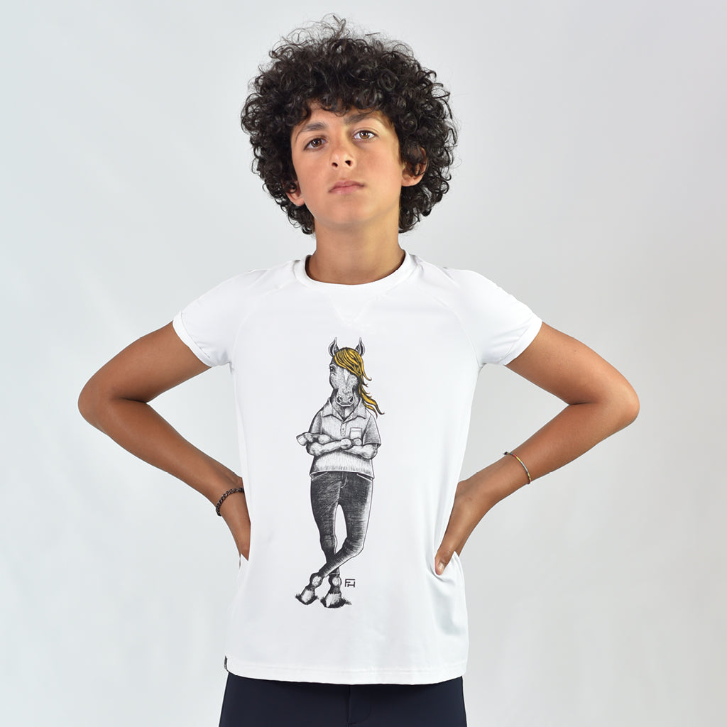 GABRIEL PRINT Unisex Schooling Shirt